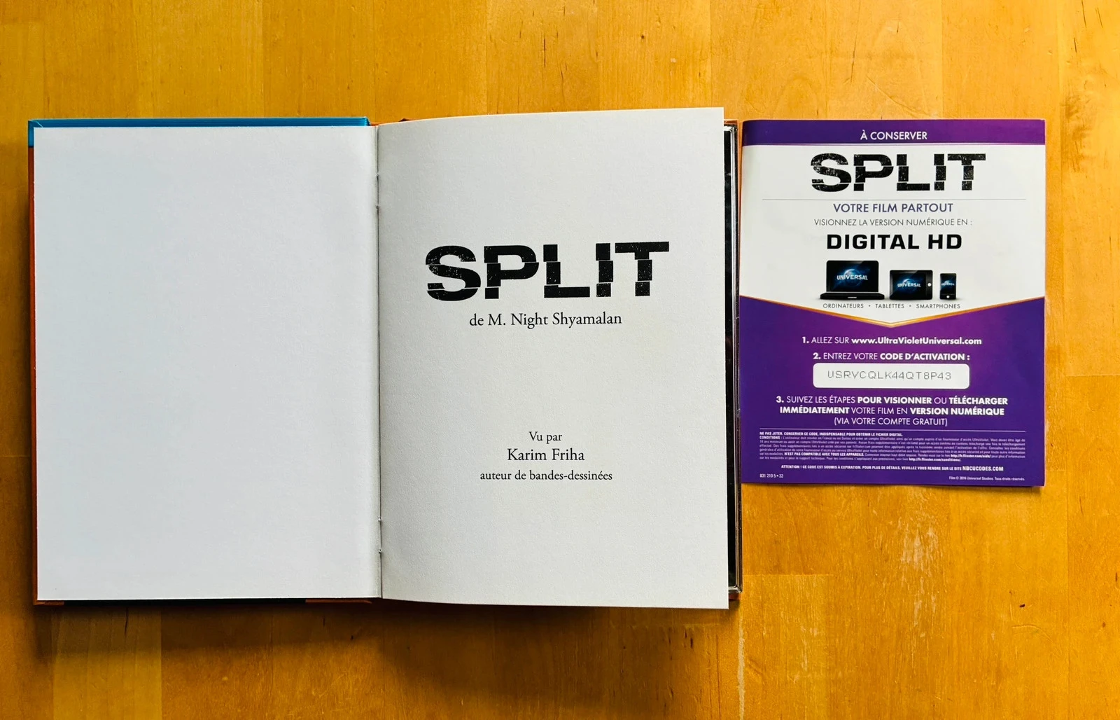 Coffret Blu-ray Split de M. Night. Shyamalan edição colecionador. – photo 2